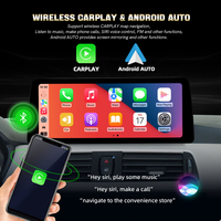 Écran DVD de voiture Android 14 de 12,3 pouces avec CarPlay sans fil et Snapdragon pour BMW Série 3 F30 F31 2013-2017 NBT Navigation (Stock US)