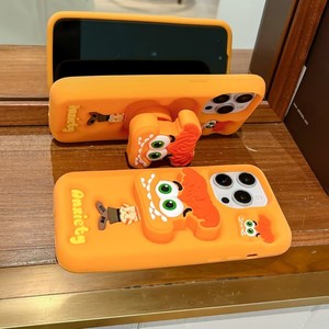 Custodia per telefono cellulare in Silicone per <span class=keywords><strong>iPhone</strong></span> 17 16 15 <span class=keywords><strong>14</strong></span> 13 Pro Pro Max supporto in gomma - Product Image 2