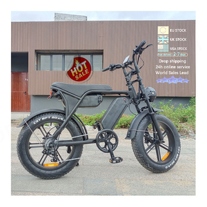 V8 C80 Max Fatbike Lithium off Road Mountain Ebike Bicicleta Electrica Fat <b>Tyre</b> Electric Bike Super V8 73 E Bike EU Warehouse - Product Image 6