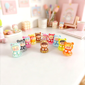 Figura de Oso Flotante Fufu de Yu Mo Craft, 60 Piezas por Caja, Juguete de Baño de Dibujos Animados para Niños de 5 a 7 Años, Regalo Unisex - Product Image 1
