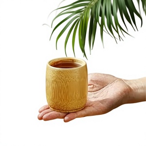 Vaso Reutilizable de Bambú Natural GREEN para Café, Restaurante, Hogar y Suministro al por Mayor para Exportación - Product Image 1