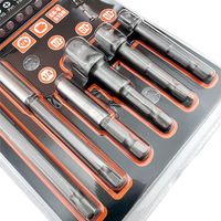 Adaptateur de douille magnétique, support de embout de tournevis, barre d'extension de perceuse à tige hexagonale pour visseuse à chocs, accessoires pour outils électriques, 16 pièces