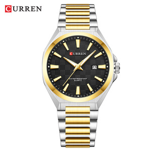 Reloj de Pulsera CURREN 8494 para Hombre, Movimiento de Cuarzo, Correa de Acero Inoxidable, Visualización de Fecha Luminosa, Reloj de Moda Resistente al Agua, Venta al por Mayor - Product Image 1
