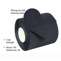 Rouleau de papier toilette noir en rouleau souple personnalisé 2 plis 3 plis