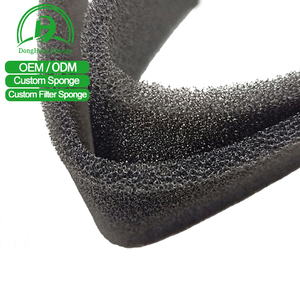 Chuyên nghiệp tùy chỉnh công nghiệp Lọc miếng bọt biển Tùy chỉnh hình dạng kích thước Flake không trầy xước than hoạt tính lọc bọt - Product Image 2