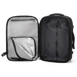 New Arrival Men's Vacuum Airbag Backpack - Compressible Air Cushion Large Capacity Business Commuter Bag