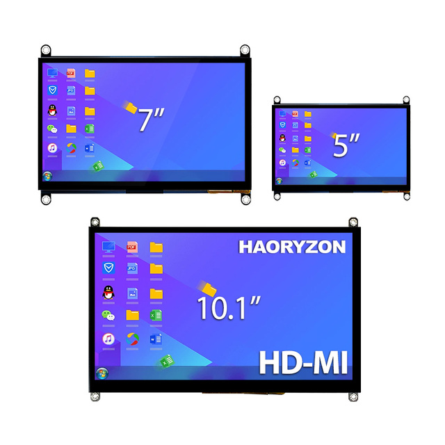 HAORYZON Wholesale Price 5 7 10 Inch 1024x600 IPS Screen Mini Display Module Hd-mi Display Module for Industrial HMI Control