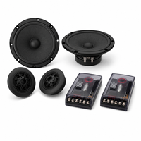 Set Speaker YINBART 8-Inci High Bass Aluminium/Logam/Karet, Kit Woofer Tweeter, Pengontrol Nada Bass Treble, Pasokan Pabrik OEM ODM