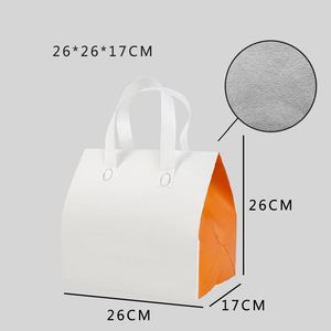 Emballage de livraison isotherme personnalisé en aluminium pour aliments et café, jetable, auto-adhésif, portable, motif lettre orange - Product Image 4