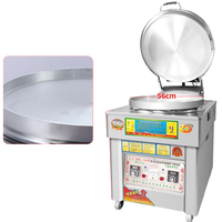 Machine à crêpes WENCHU à vente chaude, durable, commerciale, intelligente, avec alarme lumineuse, revêtement antiadhésif, 9,6 kW