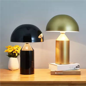 TOGETHER Lampade da Tavolo Moderne di Lusso, Lampada a Fungo in Metallo per Soggiorno, Luce da Comodino per Camera da Letto, Illuminazione Decorativa per Interni - Product Image 3