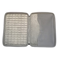 Tas Jinjing Kulit PU Stylish SlimPadded Sleeve Case Organizer Elektronik Tablet EVA untuk iPad dengan Kantong Aksesori