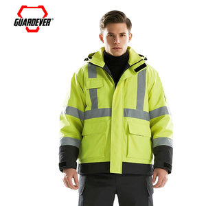 GUARDEVER Custom Winter Anti Static Fireproof Welder Fire Retardant Flame Resistant Welding Jacket - Product Image 5