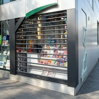 Porte automatique en acier et verre, antivol, design moderne, pour villa, hôtel, supermarché, salle à manger, usage intérieur - Garantie 1 an