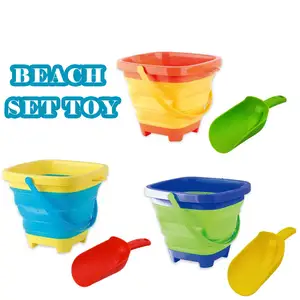 Secchiello da spiaggia per bambini giocattolo in plastica per bambini