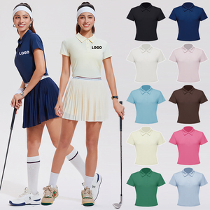 DOVEARK 2026 Magliette <span class=keywords><strong>Polo</strong></span> da Golf Estive Personalizzate con Logo per Donne, <span class=keywords><strong>Manica</strong></span> Corta, Tessuto Sportivo Performante per Comfort, Abbigliamento da Tennis - Product Image 2