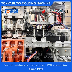 Peluş Yumuşak Malzemeden Kozmetik Şişesi Losyon Kapları Üretim Şişirme Makinesi - Product Image 2