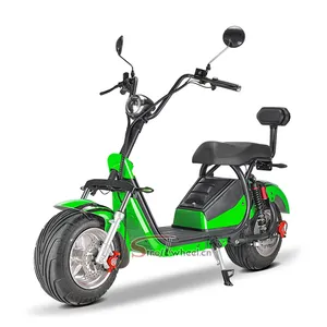 Citycoco 2000w 전자 오토바이 스쿠터 전기 eu 창고 1500w 60v 20ah 배터리 전자 스쿠터 강력한 성인