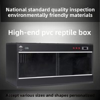 Boîte de reproduction à température constante pour reptiles et amphibiens en PVC