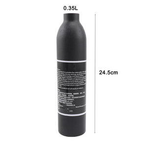 Tanque de aire de <span class=keywords><strong>Paintball</strong></span> de alta presión, accesorios de caza, botella de aluminio, cilindro de aire 4500 PSI 310 bar T6 - Product Image 1