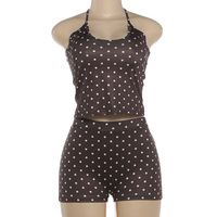 Nouvelle Collection 2026 : Ensembles 2 Pièces Tendance pour Femme – Motif Pois, Coupe Ajustée, Respirant, Idéal Été – Vente en Gros