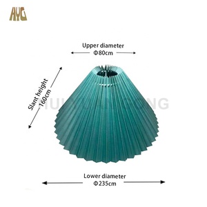 Semplice lampada da scrivania moderna e minimalista con paralume piatto in tessuto per interni accessori di illuminazione Stand Floor & Cover - Product Image 4