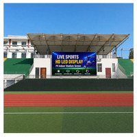 Écran LED en gros pour extérieur, mur vidéo LED couleur P4 étanche pour écoles, stades, terrains de sport, signalisation numérique