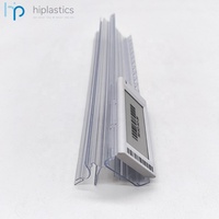 Système de porte-étiquettes électroniques Hiplastics ABINC34M, Fujian, couleur et taille personnalisables, installation facile, étiquettes numériques pour étagères