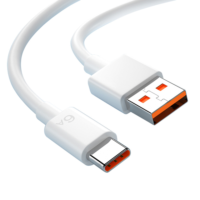 120w Super Fast Charging Cable 6A USB a to Type C Turbo Charging for Xiaomi Pad Redmi Pro 5G Note