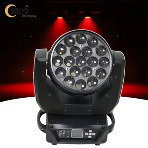 Cheap Price 19x15w 4in1 RGBW Zoom Wash DMX Moving Head Zoom LED Moving Head Lights