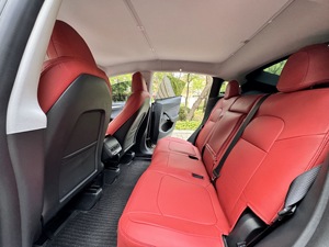 Fundas de Asiento de Coche de Cuero Napa Personalizadas de Alta Gama, Juego Completo para <span class=keywords><strong>Tesla</strong></span> <span class=keywords><strong>Model</strong></span> <span class=keywords><strong>3</strong></span>/Y/S/X, Accesorios Interiores al por Mayor, Protector Elegante - Product Image 5