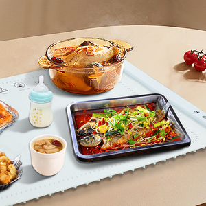 Tenere caldo <span class=keywords><strong>il</strong></span> cibo tappetino riscaldante portatile temperatura regolabile vassoio in Silicone riscaldamento riscaldamento elettrico veloce pieghevole piastra calda <span class=keywords><strong>posto</strong></span> - Product Image 3