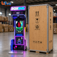 Machine de boxe à monnayeur LIFUN avec écran LCD, testeur de force, jeu d'arcade pour lieux de divertissement commerciaux