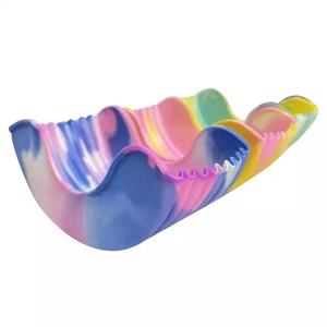 Titular Utensílios de cozinha novo design Acessórios Hambúrguer Hambúrguer Hambúrguer Caixa de Embalagem Reutilizável Silicone Titular Hambúrguer - Product Image 4