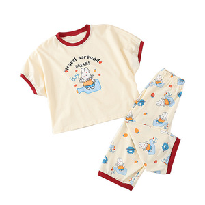 Pijamas de Algodón 100% para Niñas, Pijamas de Manga Larga para Bebés, Pijamas con Estampado de Flores para Niñas - Product Image 6