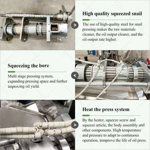 Industry Prickly Pear Seed Copra Rice Bran Cooking <strong>Oil</strong> Pressing Extraction Press Machine in South Africa - Product Image 4