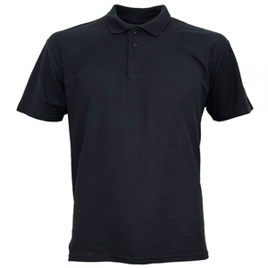 Polo à manches courtes pour homme, couleur unie, fabricant sur mesure, polos à manches courtes avec broderie de logo personnalisé, coupe classique - Product Image 1