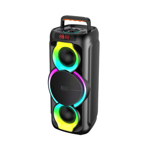 Ngoài Trời Bluetooth Loa Cho Đảng Xe Đẩy Xách Tay Mini Loa Karaoke Caixa De Som RGB Loa Với Mic Loa Siêu Trầm Di Động - Product Image 6