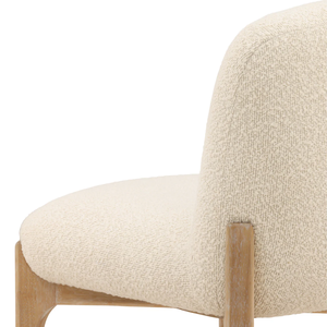 Modern Simple Hotel Cafe Villa Restaurant Kitchen Dining Room Chair Solid Wood Fabric <b>Comfortable</b> Upholstery Dining Chair Set - Product Image 5