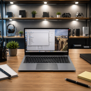 Portátil Empresarial y para Juegos de 15.6 Pulgadas, Intel Core I7 <span class=keywords><strong>1165G7</strong></span>, MX450 2GB, 16GB RAM, 1TB SSD, Windows, con Desbloqueo por Huella Dactilar - Product Image 1