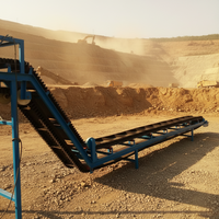 Convoyeur à bande à pente forte avec flancs ondulés à crampons |   Max 90 Lifting Mining Quarry |   Anti-chute haute efficacité Yunhaoyun