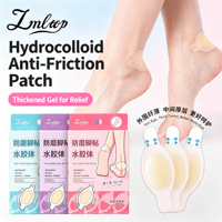 Nouveaux coussinets hydrocolloïdes invisibles anti-ampoules pour talons hauts femme, soins des pieds, pansements anti-frottement, autocollants protecteurs
