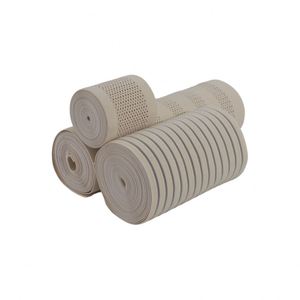 Sangle en tissu élastique beige de haute qualité en polyester et caoutchouc - Product Image 1