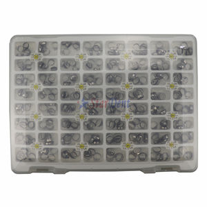 Bande di tubo buccale ortodontico dentale <span class=keywords><strong>Roth</strong></span> o Mbt Bandwith tubo superiore 2 inferiore 1o superiore 1 inferiore 1 dimensione: 29 ~ 41 + 320 pz/set - Product Image 2