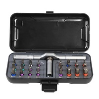 Jeu de tournevis à cliquet multifonction transfrontalier 24-en-1 TA002, clé domestique en acier allié S2 haute dureté