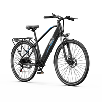 Vélo électrique hybride Reliago C29 Lite 36V 13Ah, batterie lithium sans balais 250W, vélo de ville, vélo électrique en alliage d'aluminium, 21 vitesses
