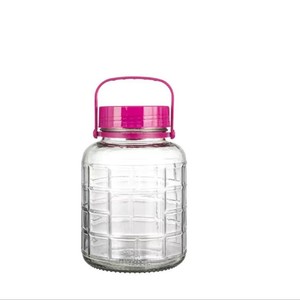 2L glass jar glass pickle jar