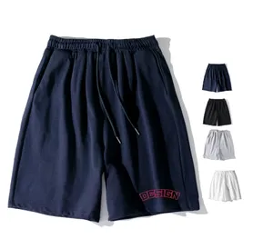 Hochwertige französische Terryshorts Herren individuelle Shorts einfarbiges Design individuelles Logo Fabrik niedrigere MOQ Shorts für Herren