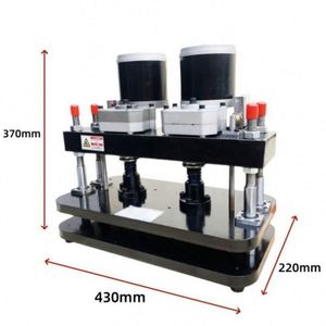 Presse électrique à double moteur pour découpe et gaufrage de papier et de cuir - Product Image 3