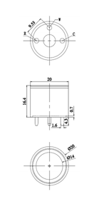 ME3-C2H6S2 Dimethyl Disulfide Gas <strong>Sensor</strong> Constant Potential Electrolysis Type C2H6S2 <strong>Sensor</strong> - Product Image 5